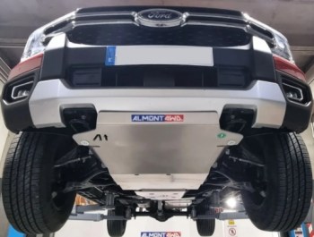 Protección frontal en 8mm Ford Ranger T8 PX4 (V6 3.0 - 4IL, 2.0 TdCi 2023->)
